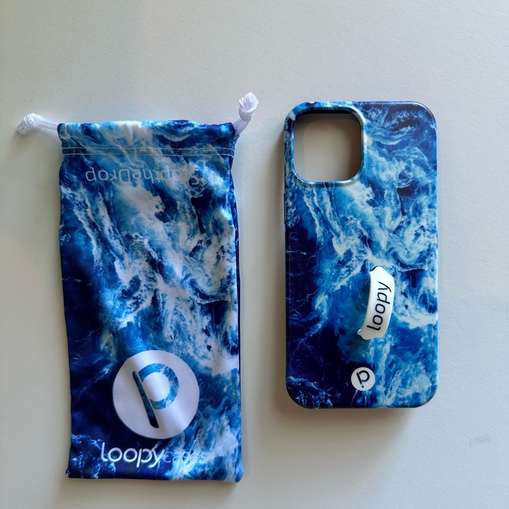 Loopy Case Ocean Wave Design - Picture 2 of 3